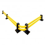 BLACK BULL Low Level Barrier ECO | Modular Steel Low-Level Protection System