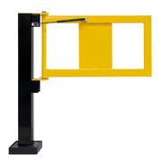 BLACK BULL Self-Closing Railing Gate | HYBRID System Access Gate