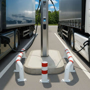 BLACK BULL HGV Wheel Guides | Heavy-Duty Loading Bay Alignment System