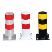 BLACK BULL HGV Parking Aid Bollard | Heavy-Duty Loading Bay Protection Post