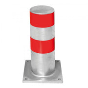 BLACK BULL HGV Parking Aid Bollard | Heavy-Duty Loading Bay Protection Post