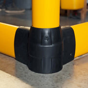 BLACK BULL FLEX+ Impact Protection Railing S-Line with Under-run Guard| Flexible Polymer Pedestrian Barrier
