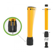 BLACK BULL FLEX+ Impact Protection Bollard | Flexible Polymer Point Protection