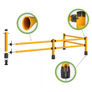 BLACK BULL FLEX+ Impact Protection Railing S-Line | Flexible Polymer Pedestrian Barrier