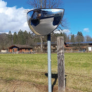 MIRROR-MAX Observation Mirror | Wide-Angle 'T' Junction Security Mirror