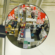 DETECTIVE-X Convex Mirror | Lightweight Acrylic Interior Observation Mirror