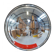 DETECTIVE Wall Mounted Panoramic Mirror | Shallow-Profile Acrylic Security Mirror