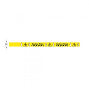 PROline Tape "Caution: Steps" | 5-Metre Self-Adhesive Hazard Strip