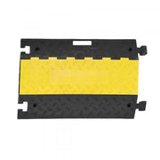 TRAFFIC-LINE Cable/Hose Protection Ramps – Large | Heavy-Duty Multi-Channel Protector