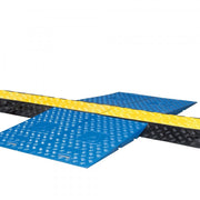 TRAFFIC-LINE Cable/Hose Protection Ramps – Large | Heavy-Duty Multi-Channel Protector