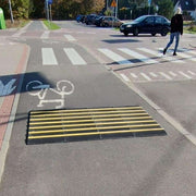TOPSTOP Bike Speed Reduction Ramp | Safe Cyclist Traffic Calming System | 520 x 26mm - Length 1205mm