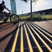 TOPSTOP Bike Speed Reduction Ramp | Safe Cyclist Traffic Calming System | 520 x 26mm - Length 1205mm
