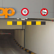 TRAFFIC-LINE Height Restriction Bar | High-Visibility Overhead Warning System