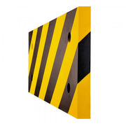 TRAFFIC-LINE Column Protection Pads - Rectangular 500 x 200 x 20mm - Yellow/Black