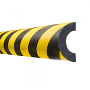TRAFFIC-LINE Foam Pipe Protection - CURVATURE - Magnetic - 1,000mm Long - Yellow/Black