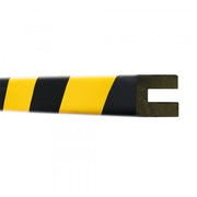 TRAFFIC-LINE Push-Fit Protection -  RECTANGLE 25/30/8 - 5,000mm Long - Yellow/Black