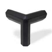 TRAFFIC-LINE External Tri-Corner Protection - TRAPEZE - Self-Adhesive - Black