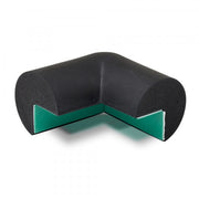 TRAFFIC-LINE External Corner Protection - SEMI-CIRCULAR - Self-Adhesive - Black