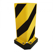 BLACK BULL FLEX Pallet Racking Protectors Right Angle Profile | Flexible Steel Impact Guards