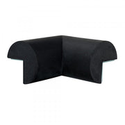TRAFFIC-LINE Internal Corner Protection - SEMI-CIRCULAR - Self-Adhesive - Black