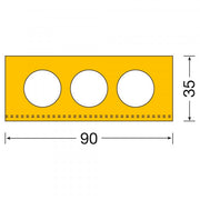TRAFFIC-LINE Heavy Duty Loading Dock Buffers - 1,000mm Long