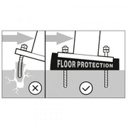 BLACK BULL FLEX Pallet Racking Protectors Right Angle Profile | Flexible Steel Impact Guards