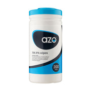 AZO 70% IPA Surface Disinfectant Wipes - Pack of 200 - IndustraCare