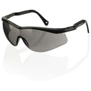 Beeswift B-Brand Colorado A/M Safety Glasses SH2GY Black Frame - IndustraCare