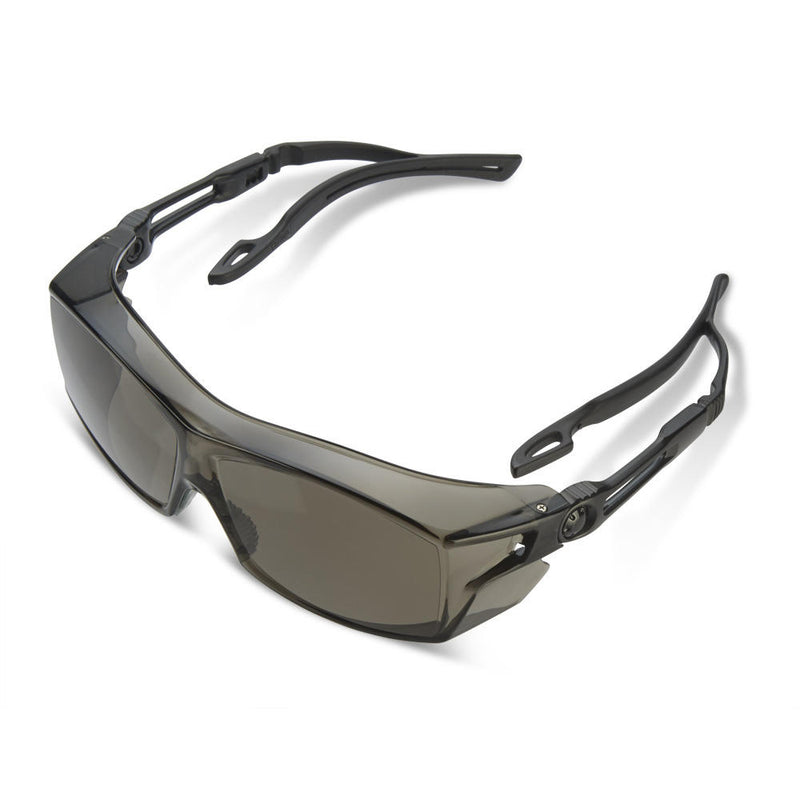 Beeswift H60 Smoke Lens Cover Ergo Temple Safety Glasses - IndustraCare