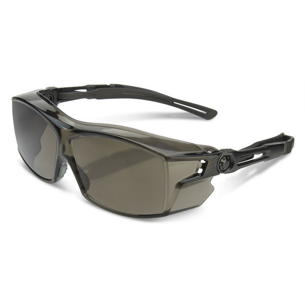 Beeswift H60 Smoke Lens Cover Ergo Temple Safety Glasses - IndustraCare