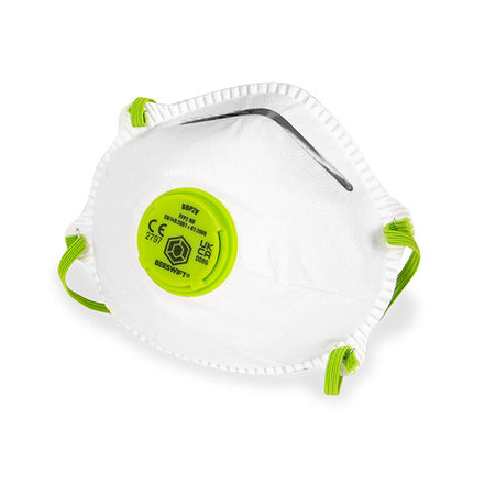Beeswift FFP2 NR Disposable Valved Cup Mask - 10pk