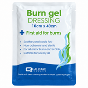 Qualicare Burn Gel Dressing 10cm x 40cm - Box of 5