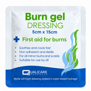 Qualicare Burn Gel Dressing 5cm x 15cm - Box of 15
