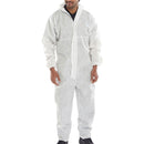 Beeswift Premium Disposable Microporous Coverall Type 5/6 White - IndustraCare