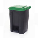 GPC Industries Grey Pedal Bin with Coloured Lid - IndustraCare