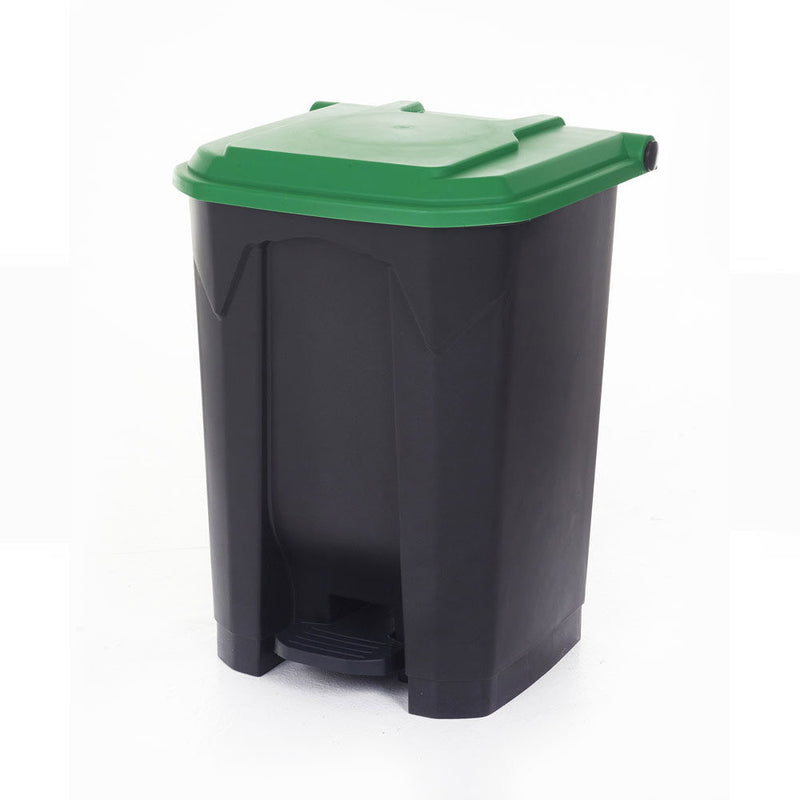 GPC Industries Grey Pedal Bin with Coloured Lid