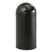 GPC Industries 40 Litre Dome Top Bin Matt Black - IndustraCare