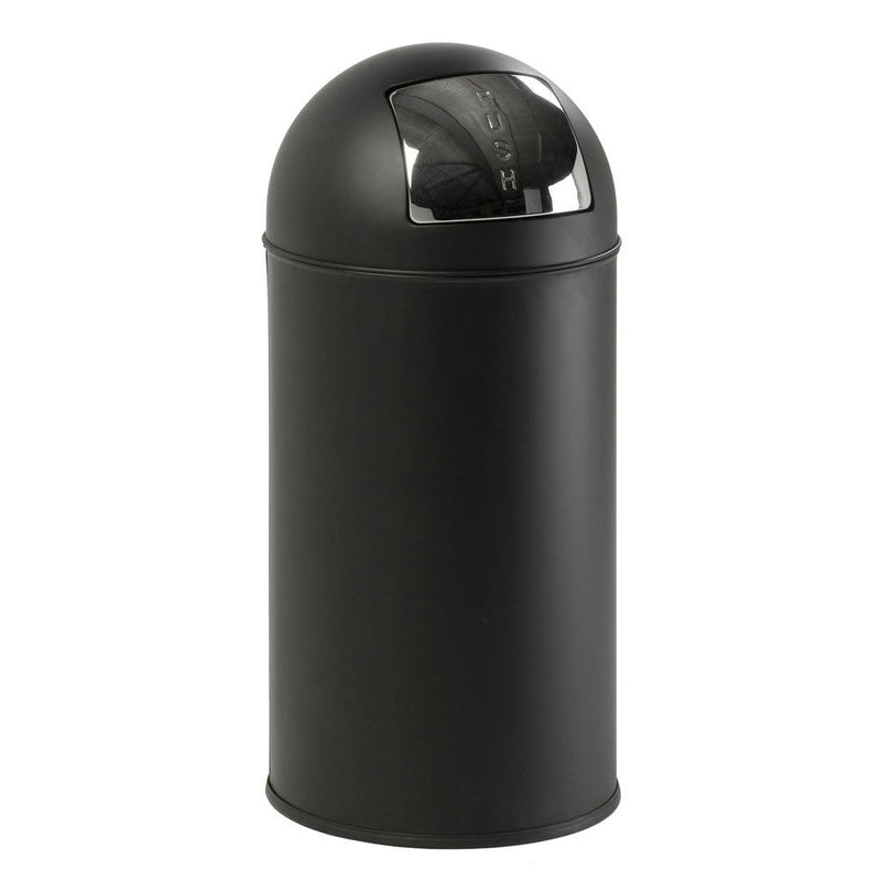 GPC Industries 40 Litre Dome Top Bin Matt Black