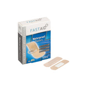 Fast Aid Antiseptic 24 Assorted Waterproof Plasters In 4 Sizes - IndustraCare