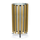 GPC Industries Circular Wood Effect Bin - IndustraCare