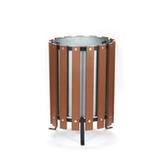 GPC Industries Circular Wood Effect Bin - IndustraCare