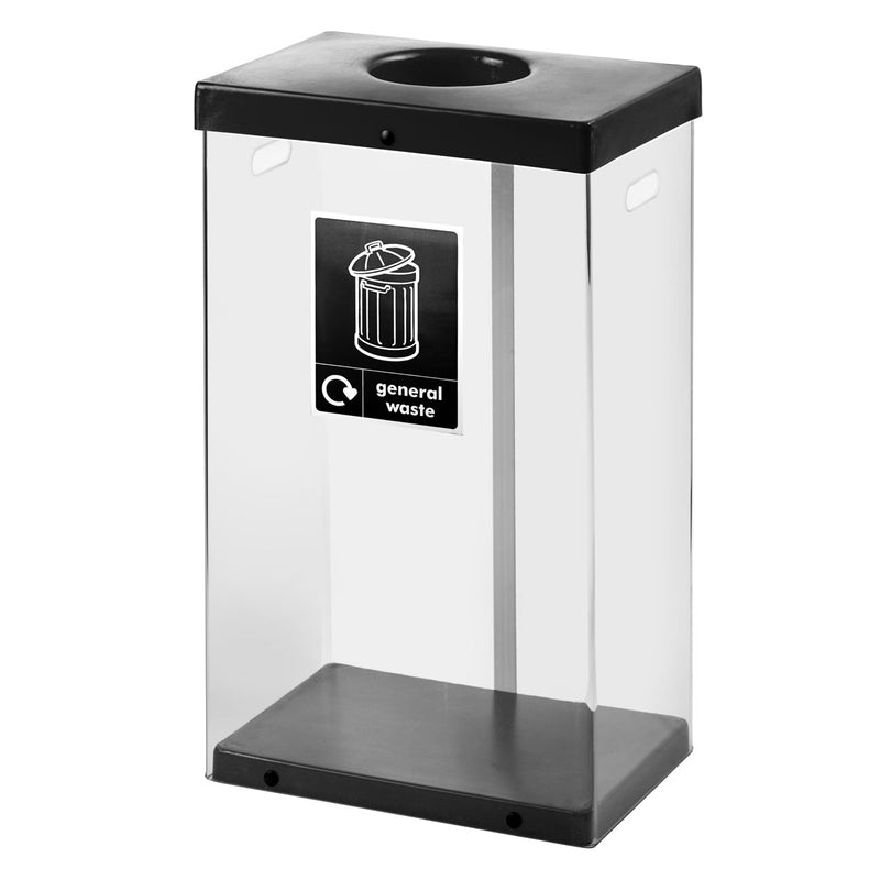 GPC Industries Clear Recycling Bin