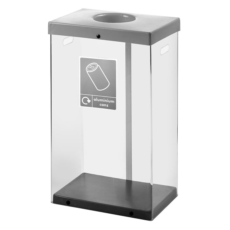 GPC Industries Clear Recycling Bin