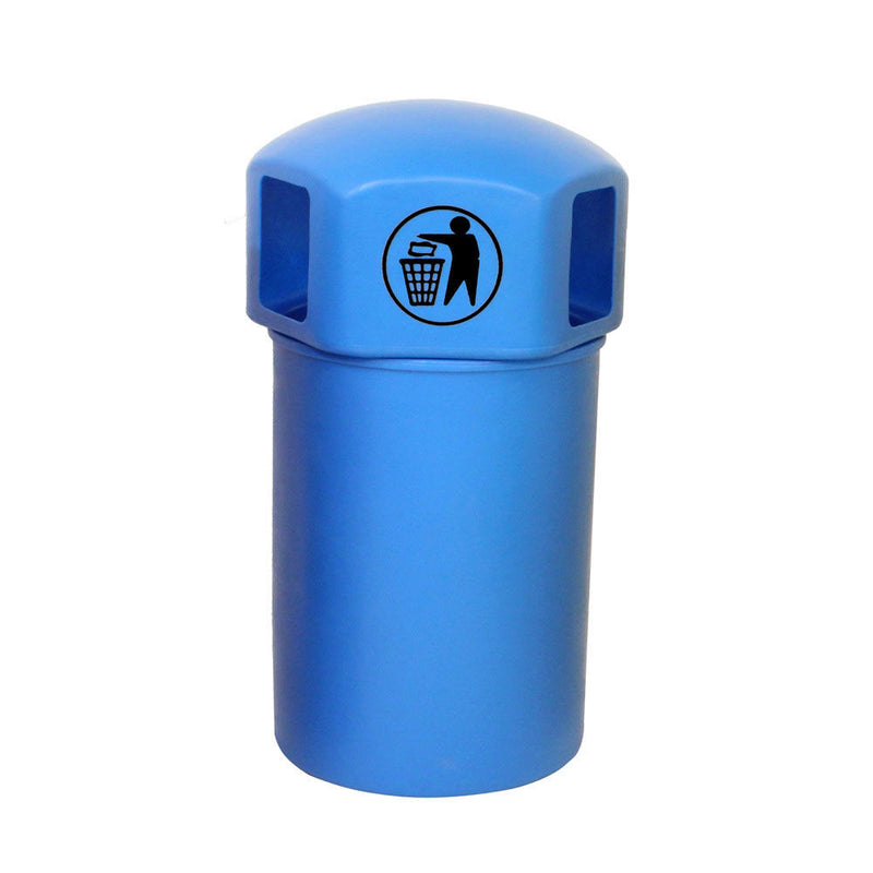 GPC Industries Litter Bin with Tidy Man Logo