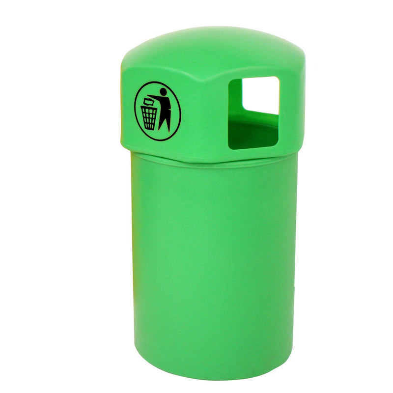 GPC Industries Litter Bin with Tidy Man Logo