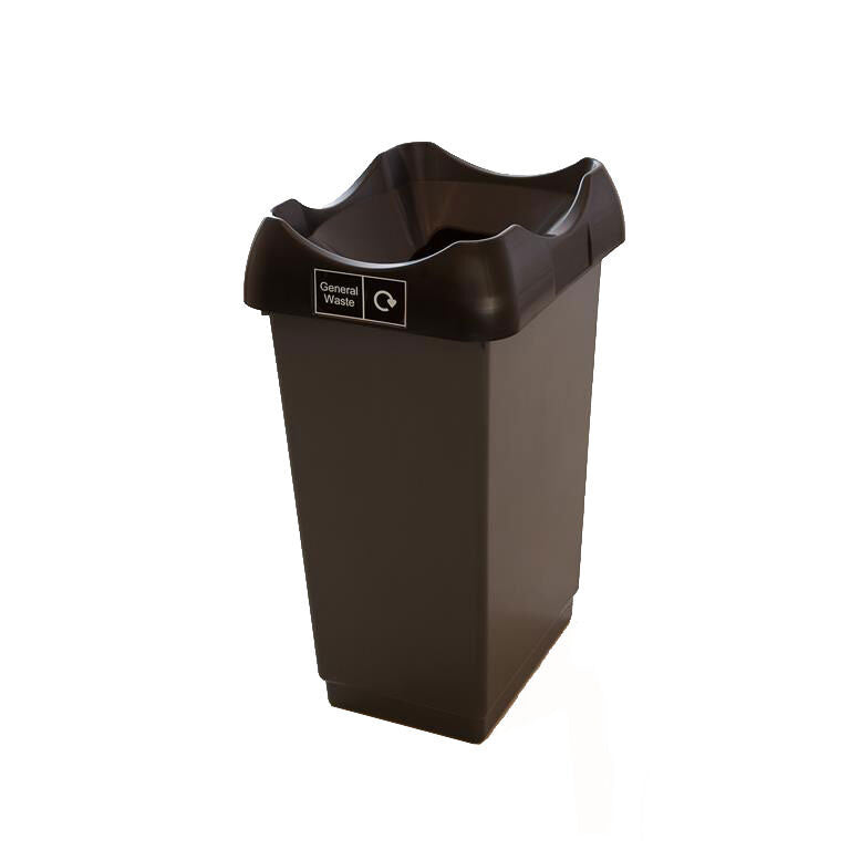 GPC Industries General and Recycling Waste Bins with Large Aperture