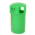 GPC Industries Litter Bin with Smiley Face Logo