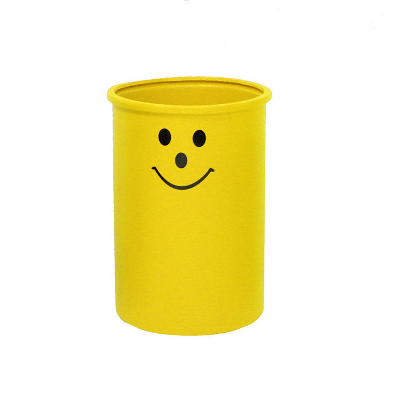 GPC Industries Litter Bin with Smiley Face Logo