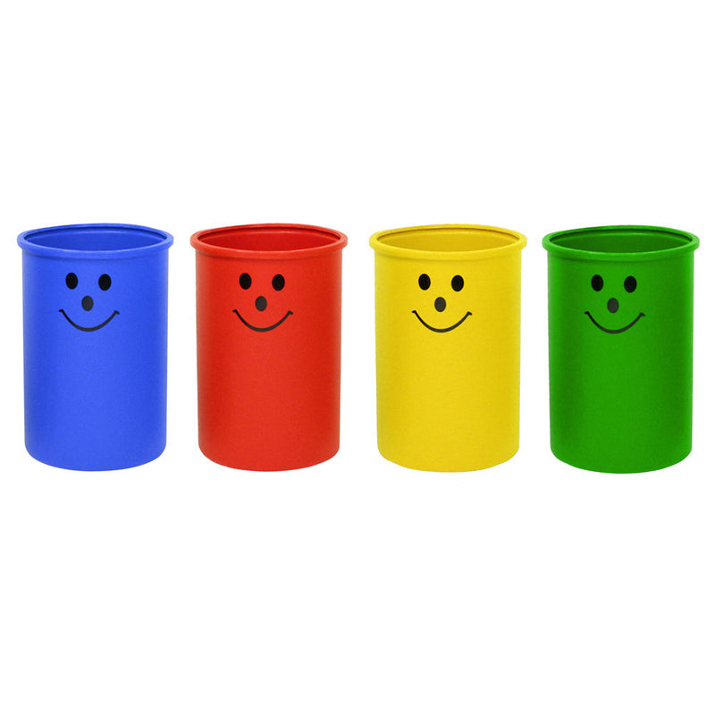 GPC Industries Litter Bin with Smiley Face Logo