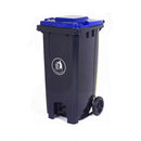 GPC Industries Pedal Wheelie Bin with Coloured Lid - IndustraCare